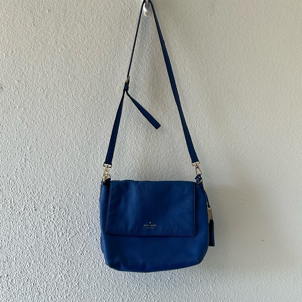 Blue katespade crossbody